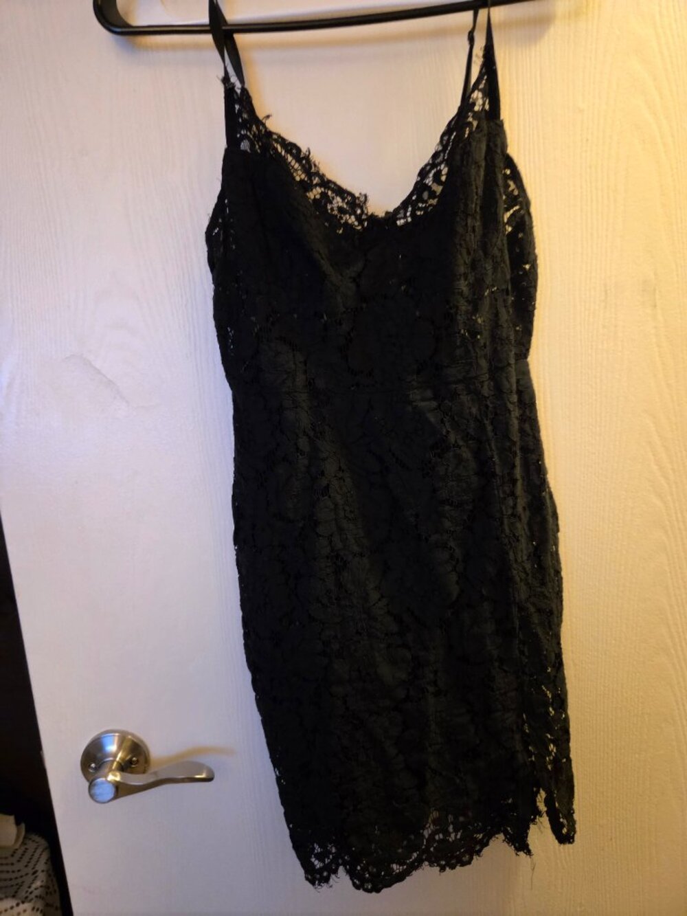 Fashion nova lace dress with built in bottoms